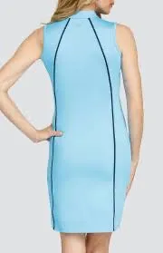 Vibrant Hue Day Love New Tail Activewear Mika Sleeveless Golf Dress - Aquarious MSP$97