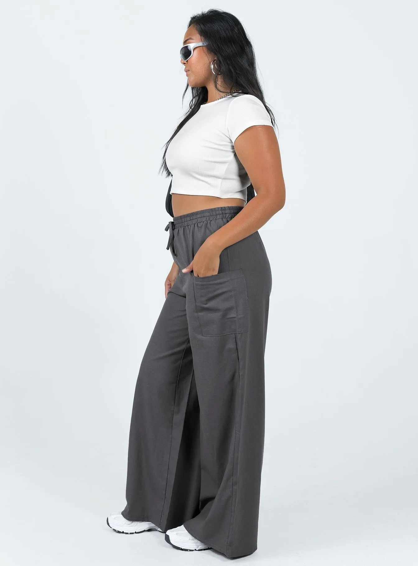 Travel Ready Fit Brunie Pants Slate