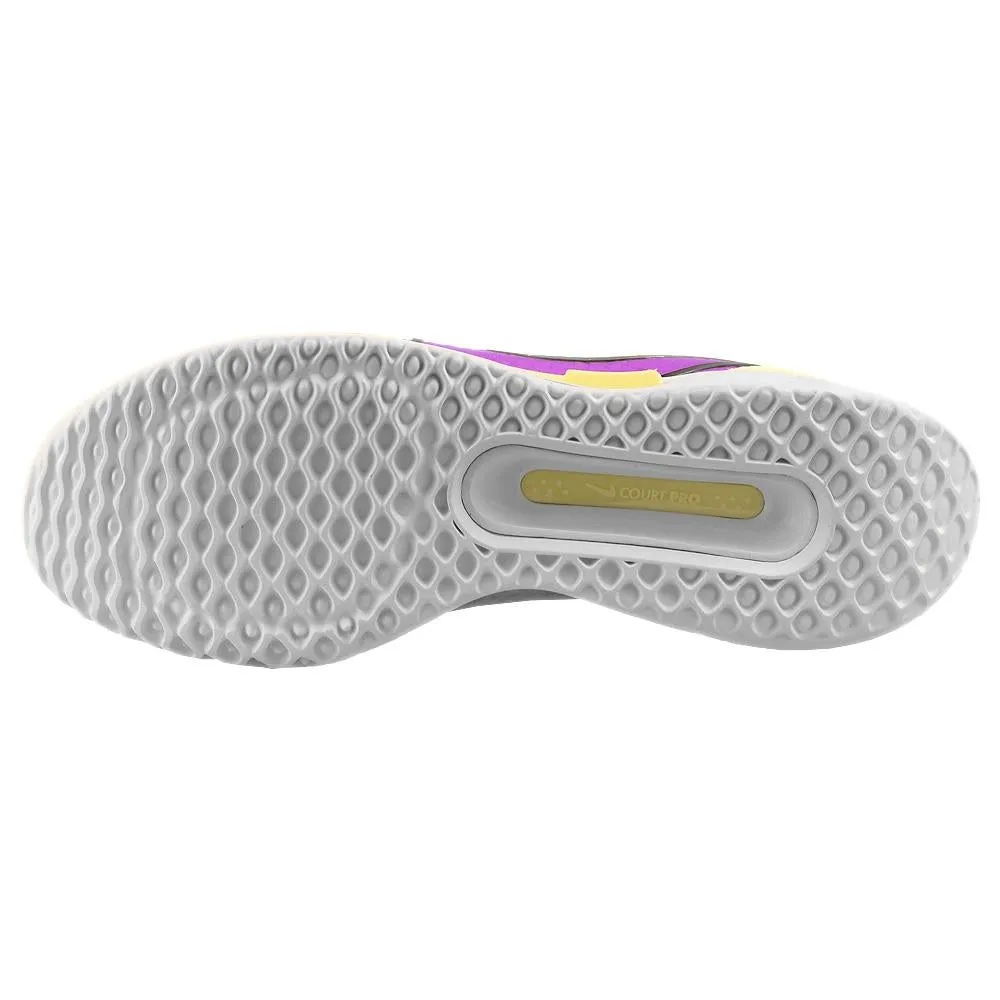 Non Restrictive Fit Nike Women's Court Zoom Pro - White/Fuchsia Dream