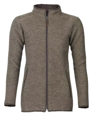 Laksen Cheviot Womens Felted Wool Fleece Jacket Layer Friendly Street Vibe