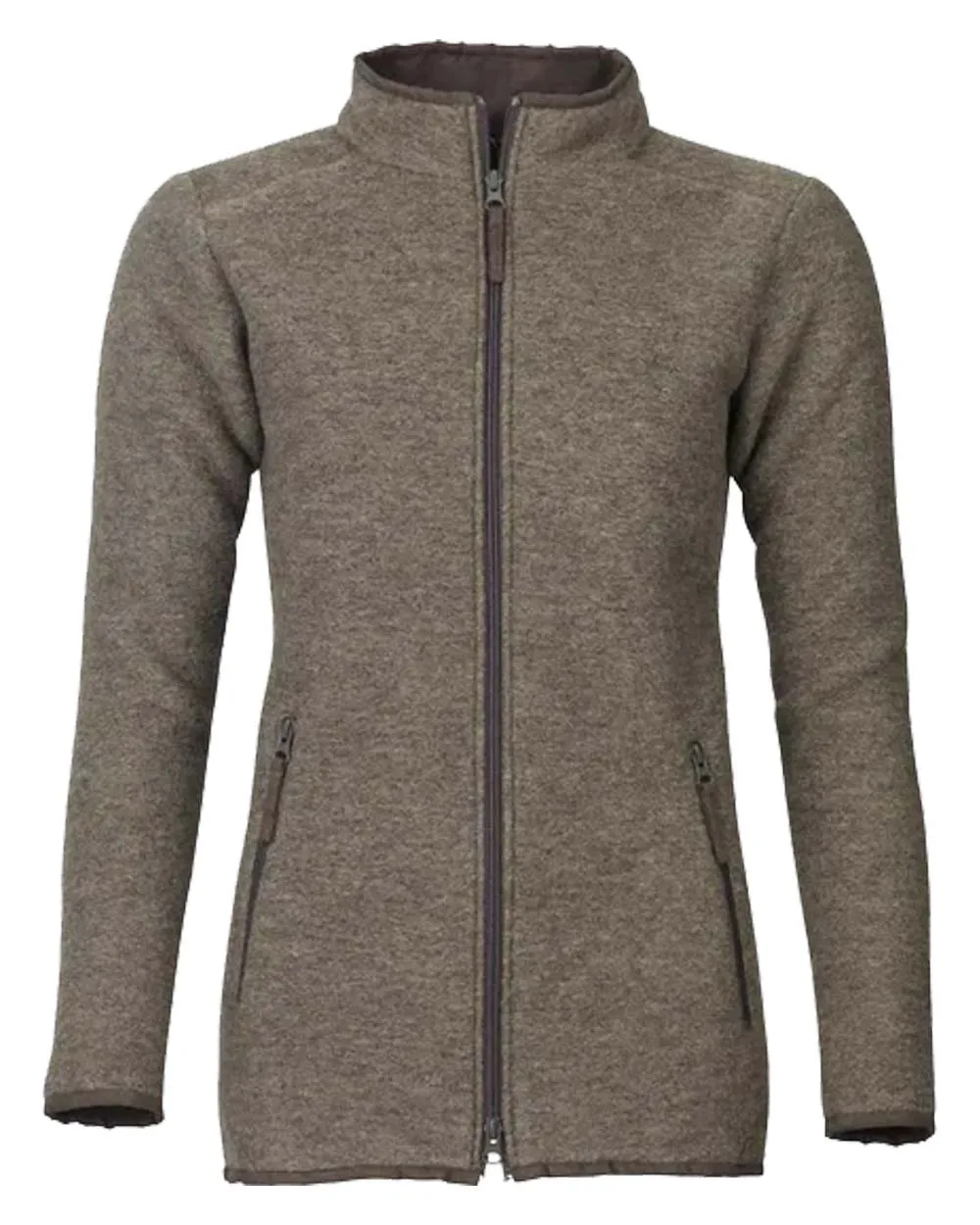 Cold Proof Wander Ready Laksen Cheviot Womens Felted Wool Fleece Jacket