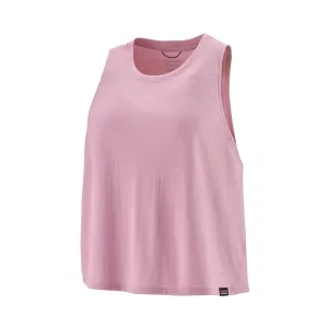 Breathable Wearable Womens Patagonia Capilene Cool Trail Cropped Tank