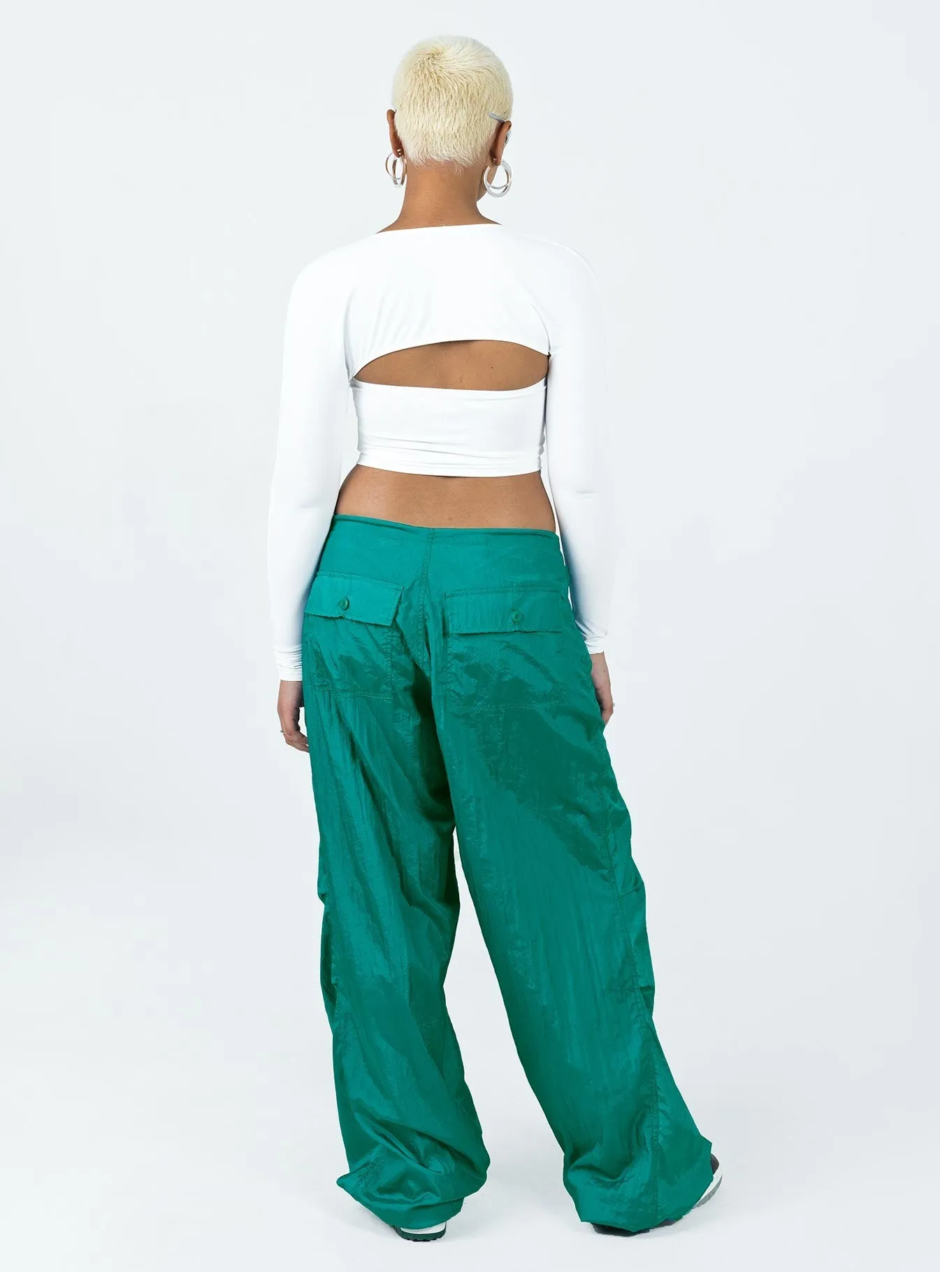 Flexible Fit QuickDryTech Motel Chute Trousers Teal