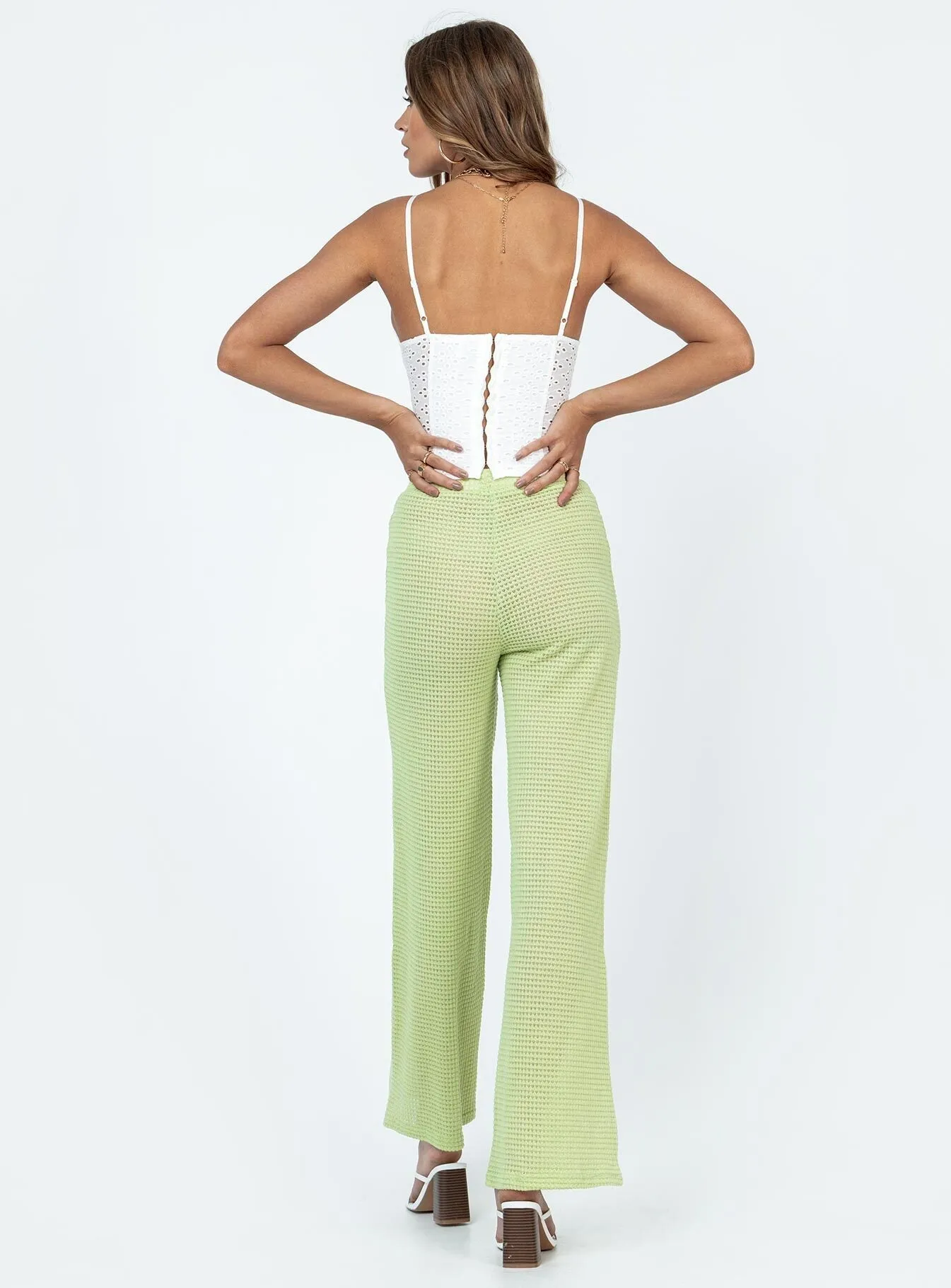 Sporty Function Santa Monica Knit Pants Green