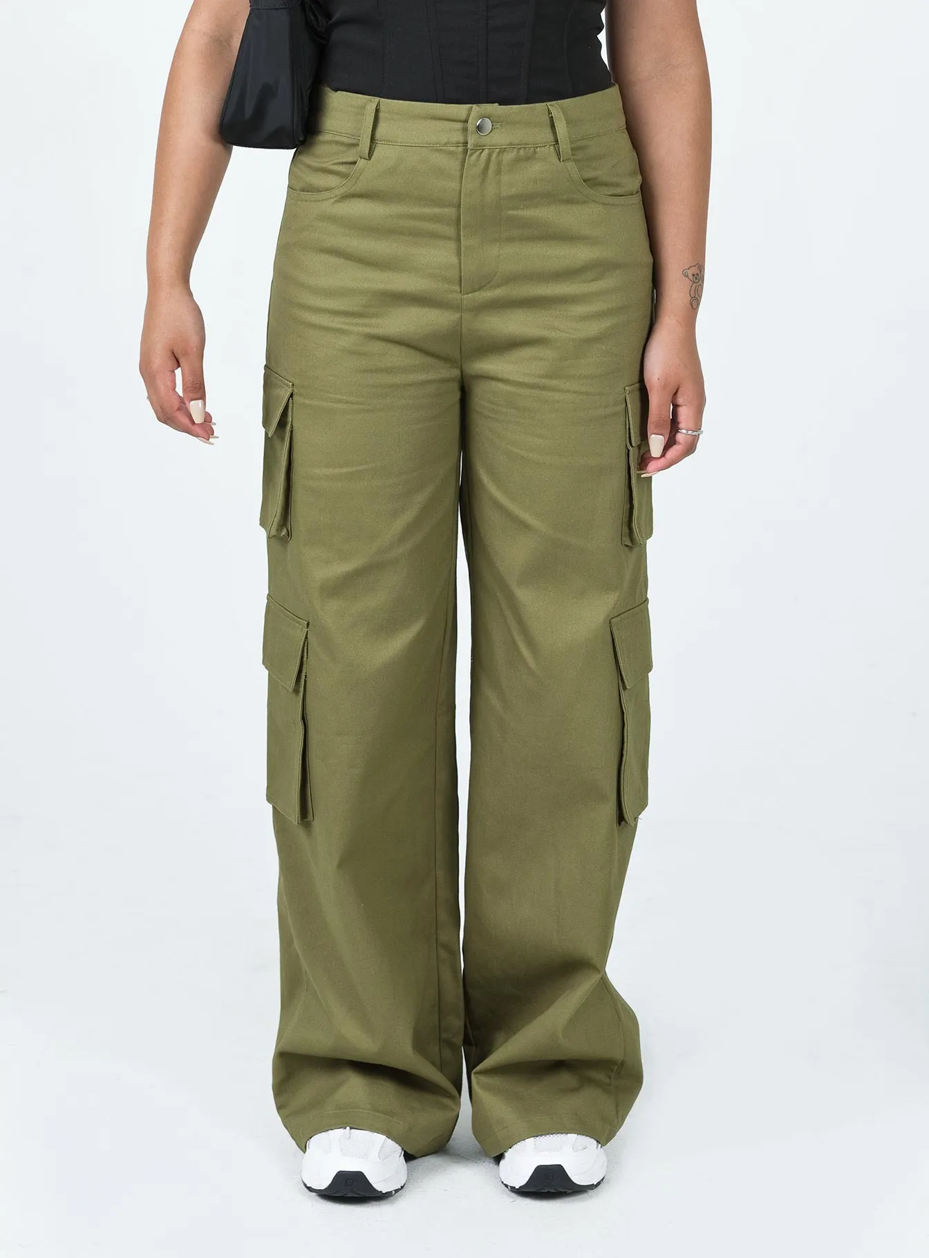 Core Movement Cold Weather Wear Alexis Cargo Pants Khaki