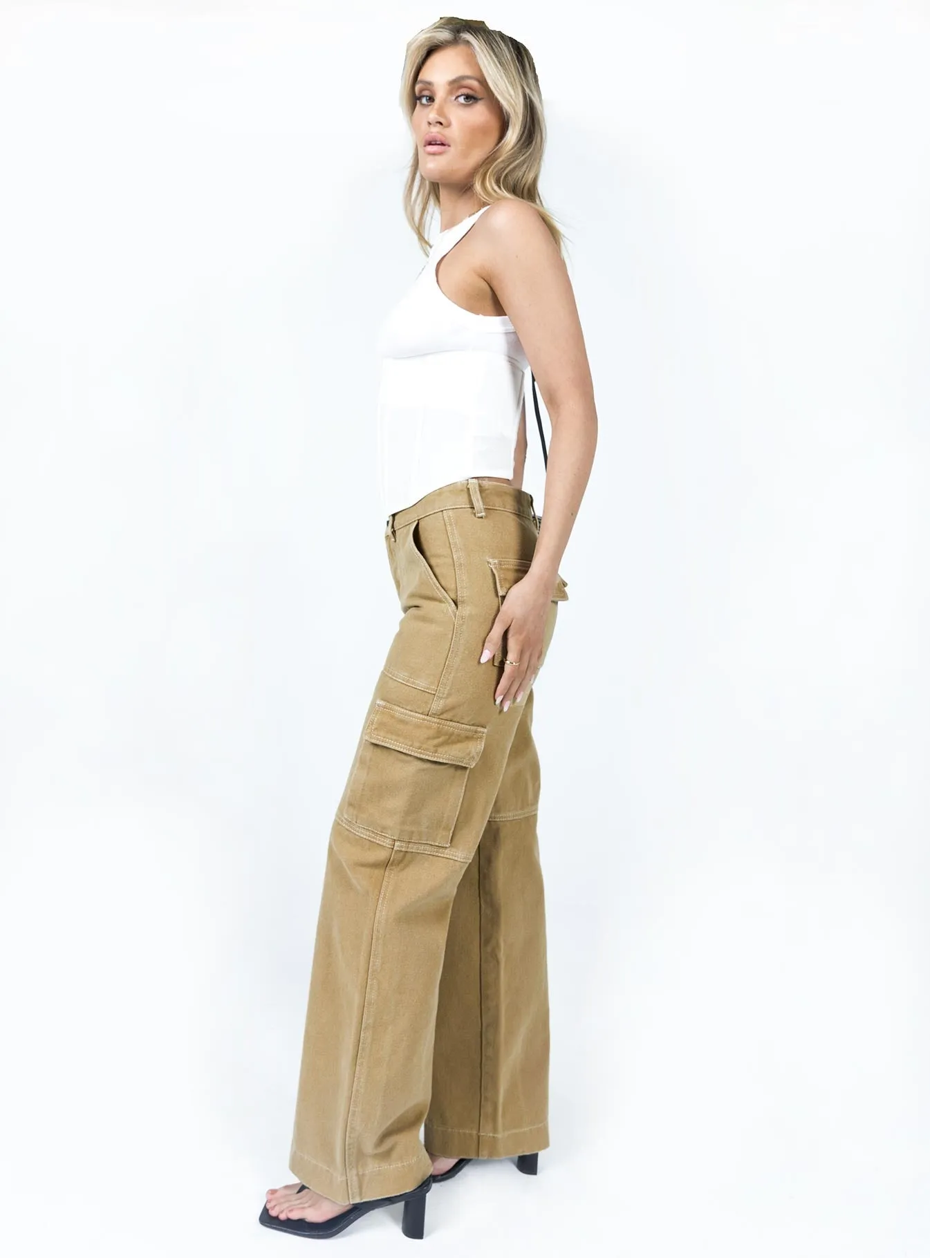 Easy Travel Daywear Dust Dancing Cargo Pant Camel