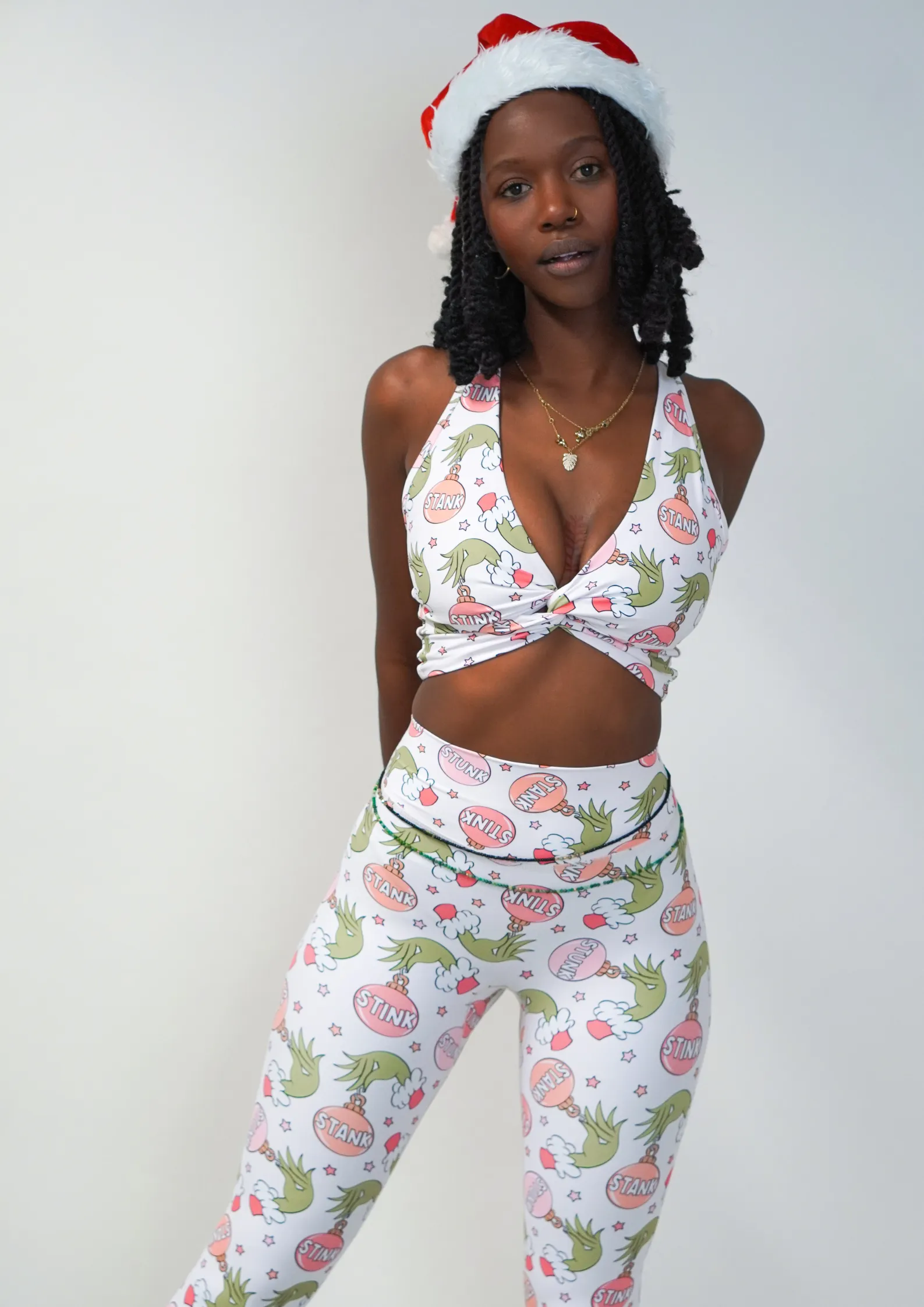 STANK V-Booty Leggings Inner Grip Band Versatile Layer