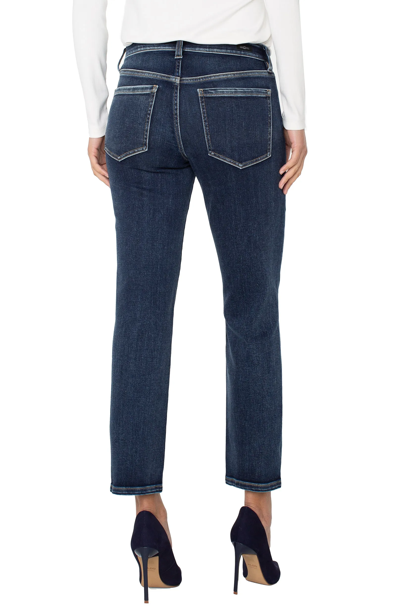 Glitter Fit Organic Cotton LIVERPOOL LIV NON-SKINNY JEAN - DENIM
