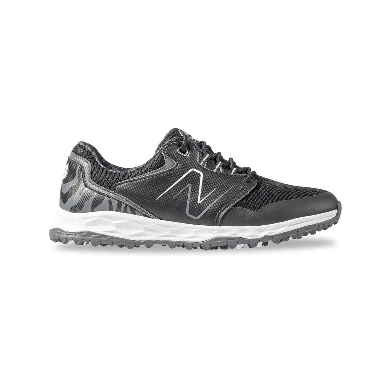 Comfort Track Active Flex New Balance Womens Fresh Foam Links SL V2 Golf Shoe - BLACK