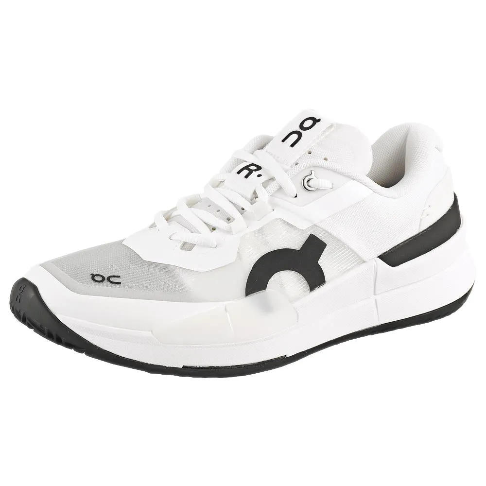 On Women's THE ROGER Pro 2 Clay - White/Black Gym goers Wide toe box