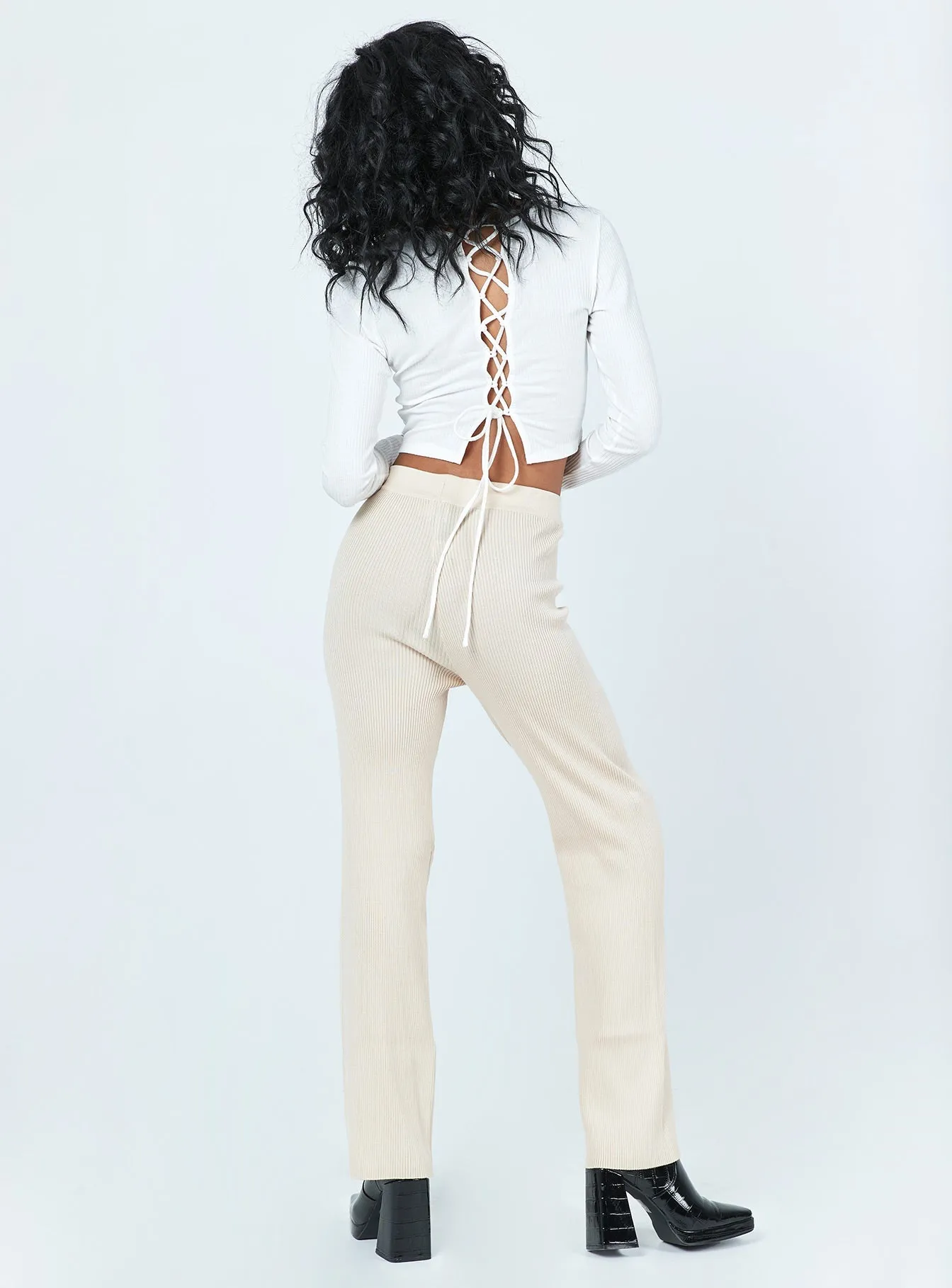 Jayla Pants Beige Seasonal Basic