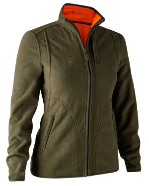 College Wear Core Comfort Deerhunter Lady Pam Reversible Bonded Fleece Jacket