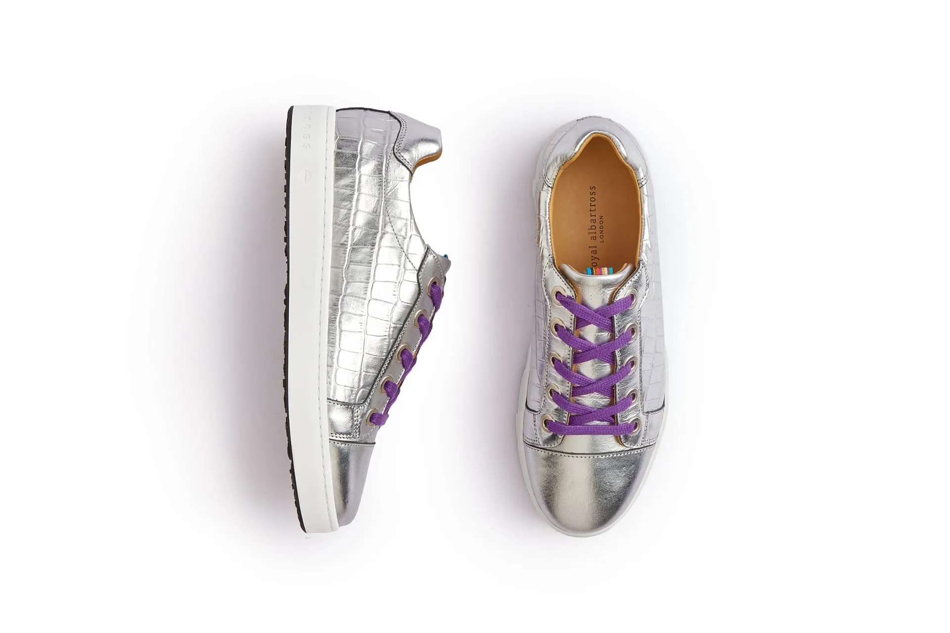 Agile Fit Buckingham | Silver Croc