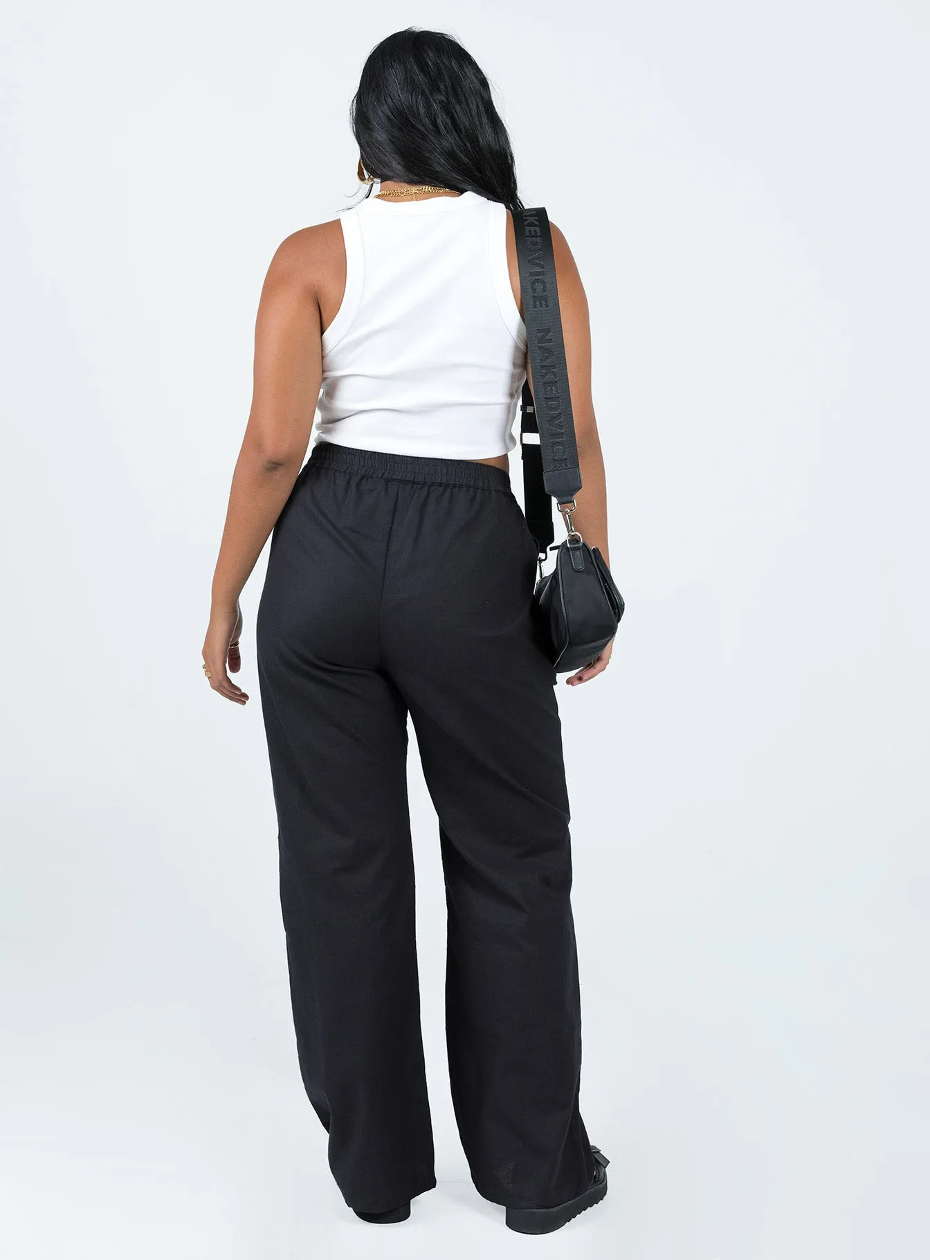 Fashionable Design Motel Yara Trouser Black