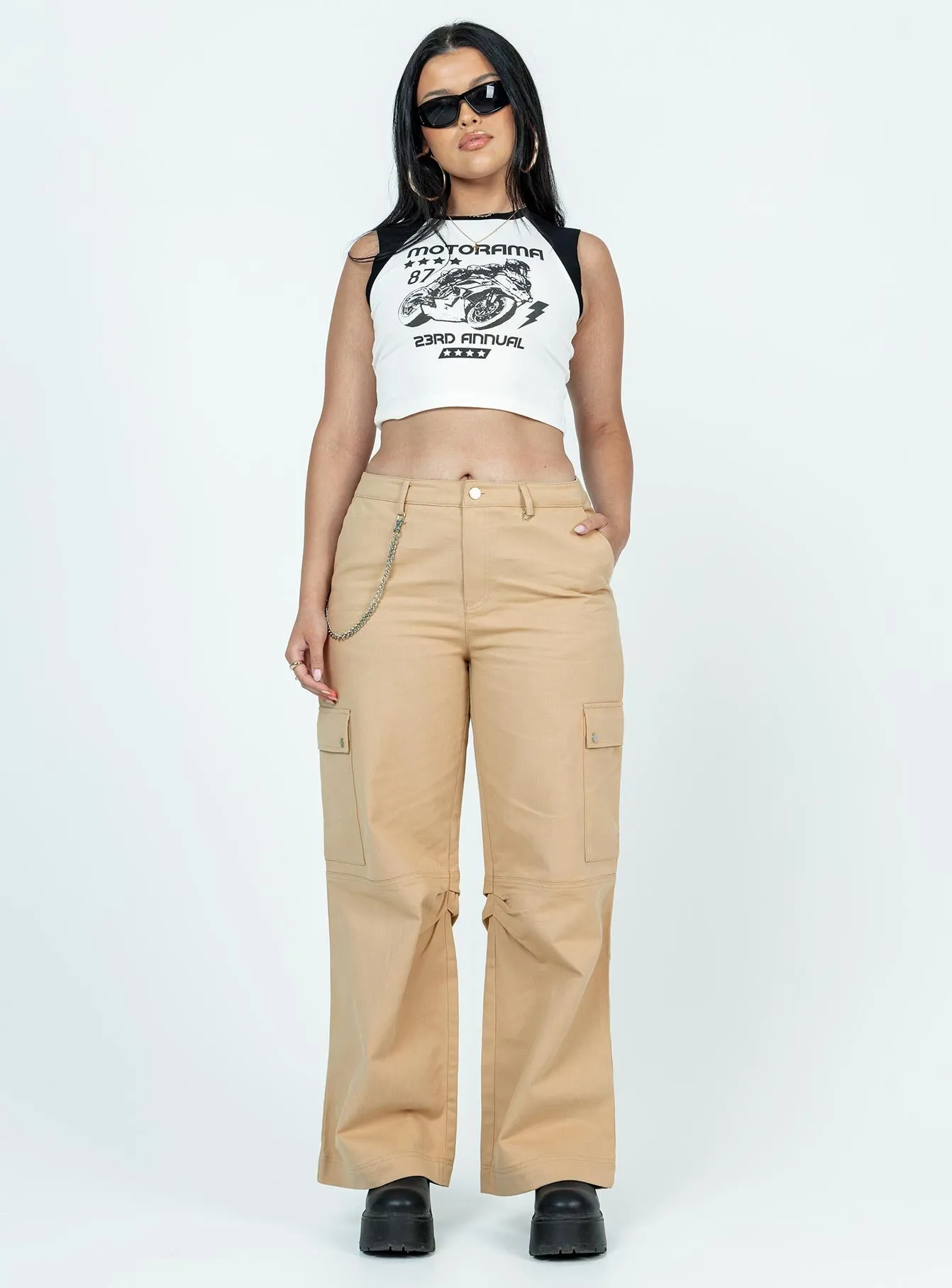 Ultimate Wear EthicalProduction Motorama Tank White / Black