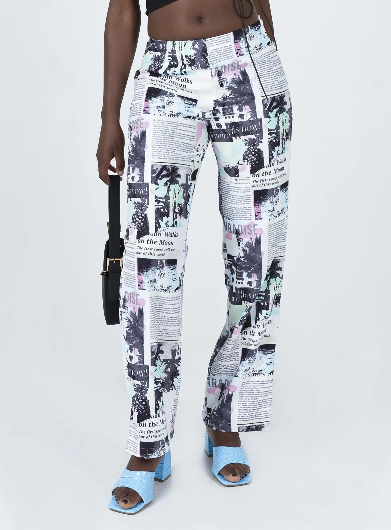 Sport Comfort Slim Look In My Element Mid Rise Pants White
