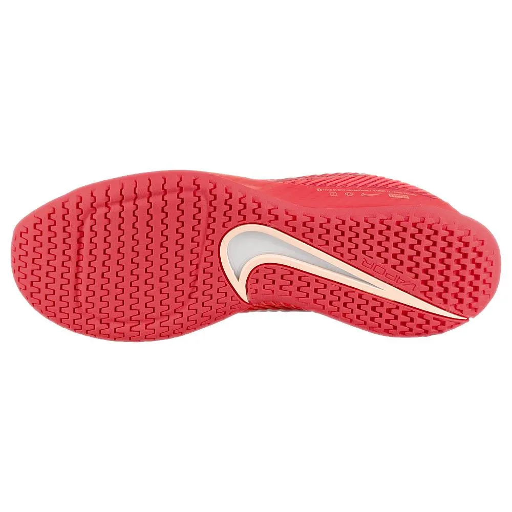 Nike Women's Air Zoom Vapor 11 - Aster Pink/Crimson Tint Tapered Heel Collar Agility Support