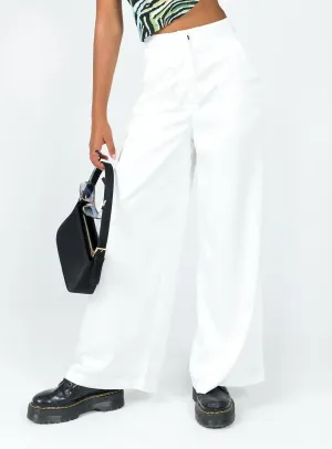 tech fabric Dorothy Pants Cream