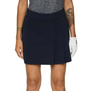 J.Lindeberg Women's Thea Golf Skirt - JL Navy Laidback Mood