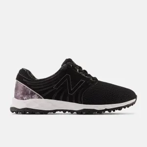 New Balance Womens Fresh Foam Breathe Golf Shoe - BLACK / MULTI Quick Fit Sole Comfort