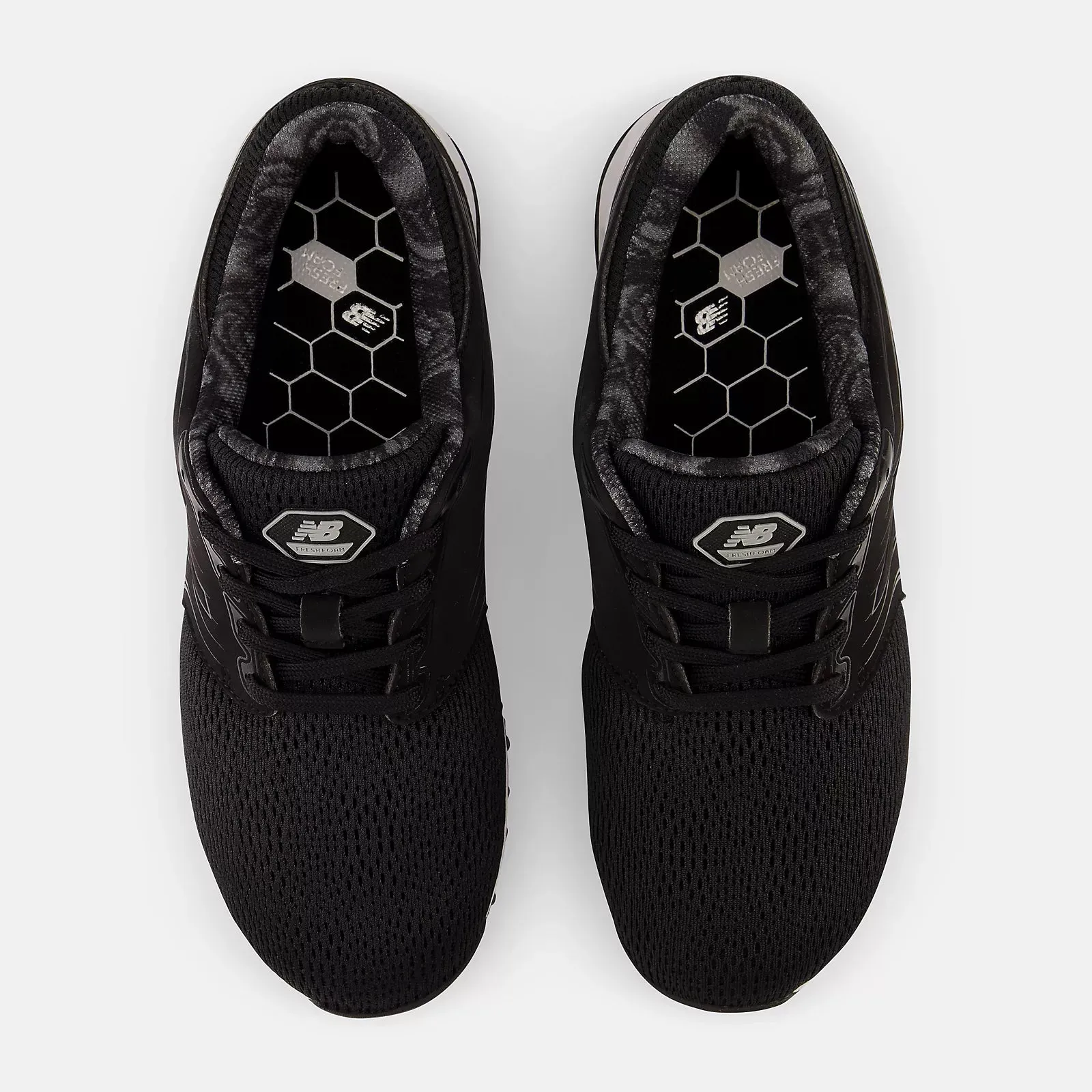 New Balance Womens Fresh Foam Breathe Golf Shoe - BLACK / MULTI Secure Hold Fast Performance