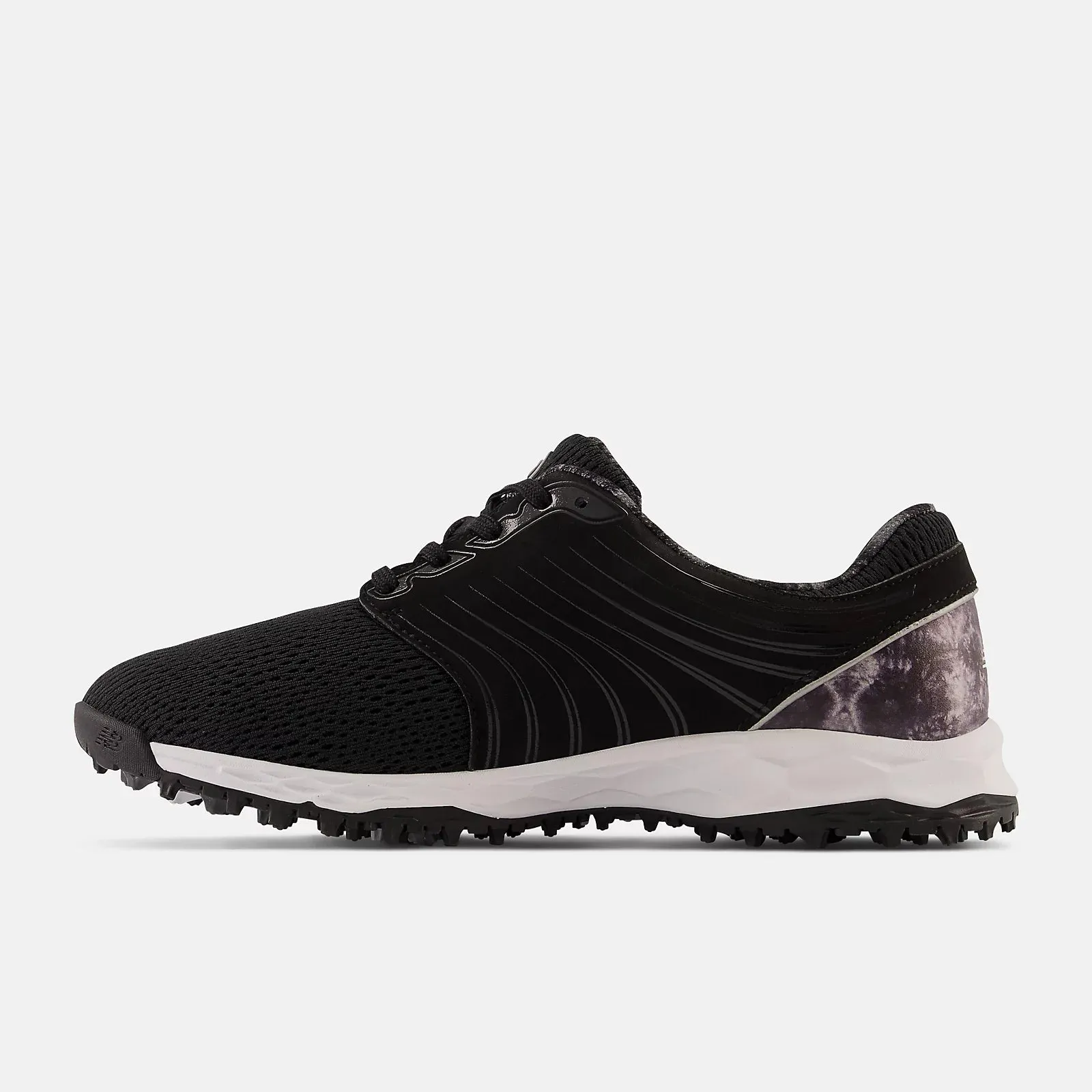 Comfort Pure New Balance Womens Fresh Foam Breathe Golf Shoe - BLACK / MULTI