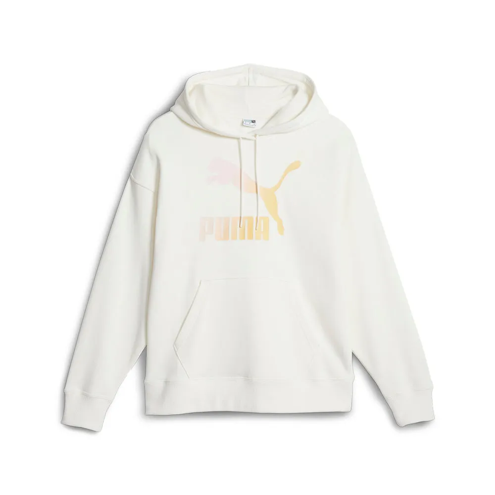 Classics Logo Infill Pullover Hoodie Essential Relaxed Core Minimal
