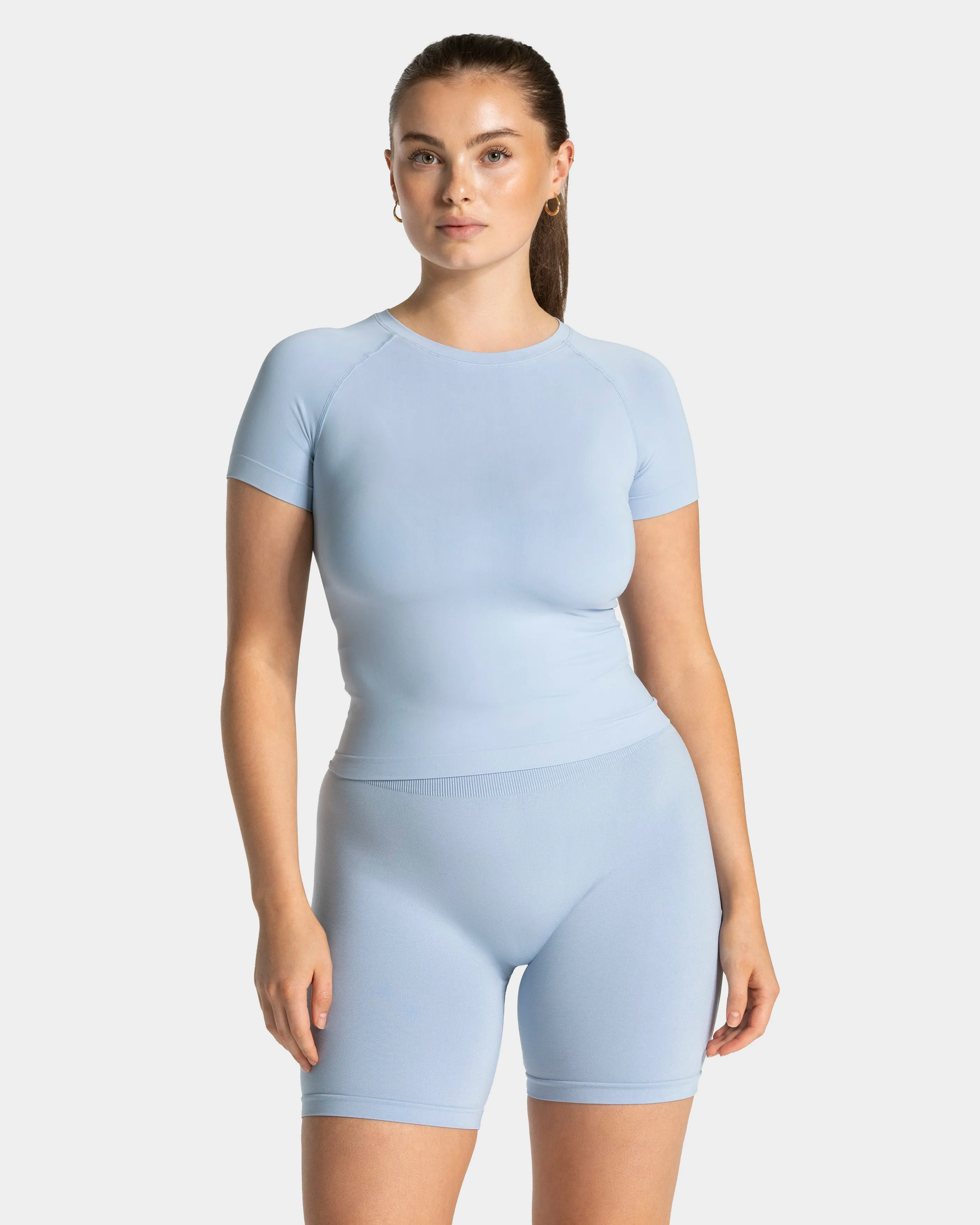 Timeless Pro T-Shirt "Babyblau" Recycled Polyester
