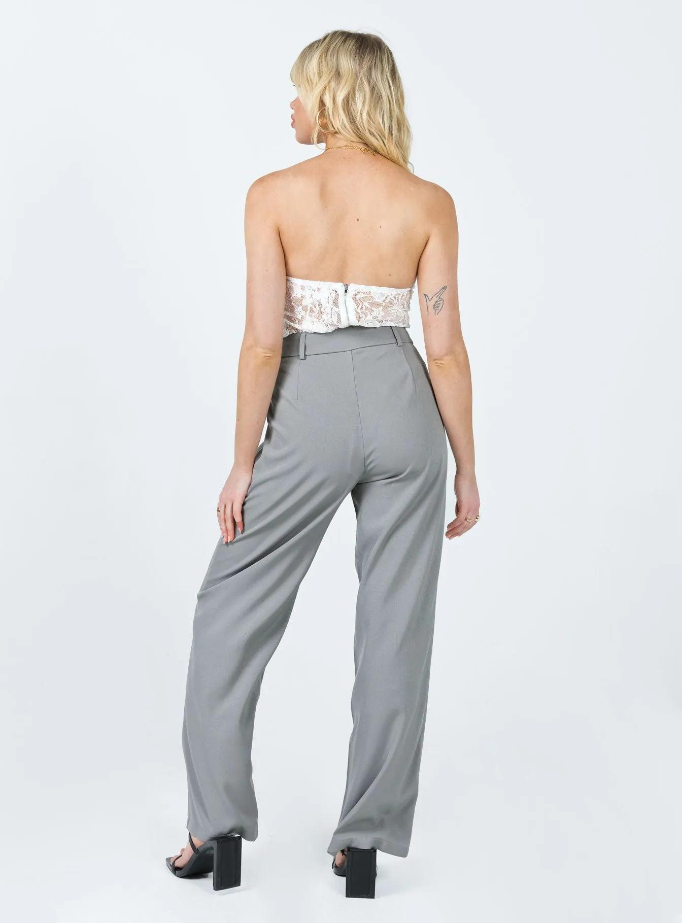 Archer Pants Light Grey Ventilated Mesh Lining
