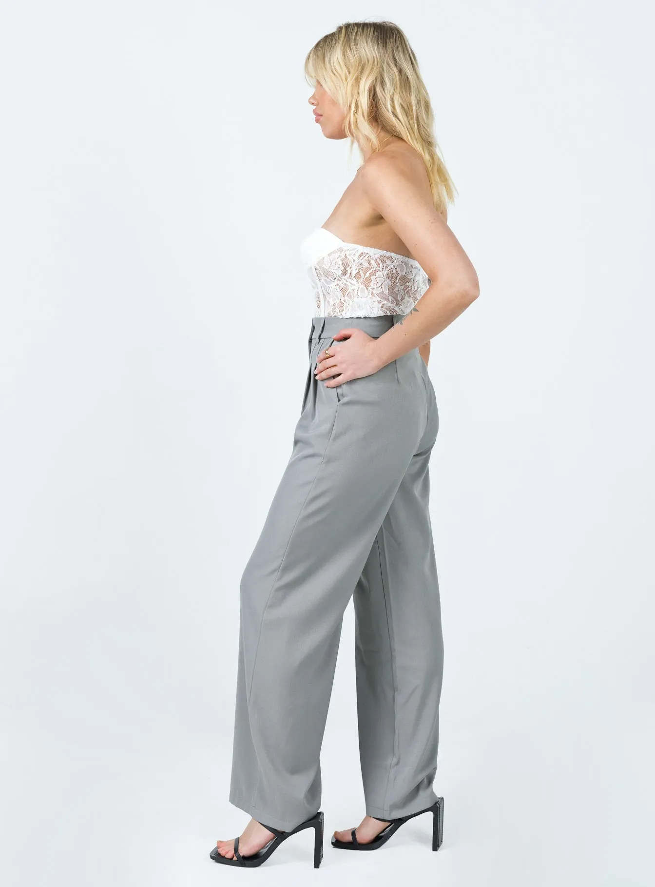 DurableReinforcedMaterial Odor control Archer Pants Light Grey