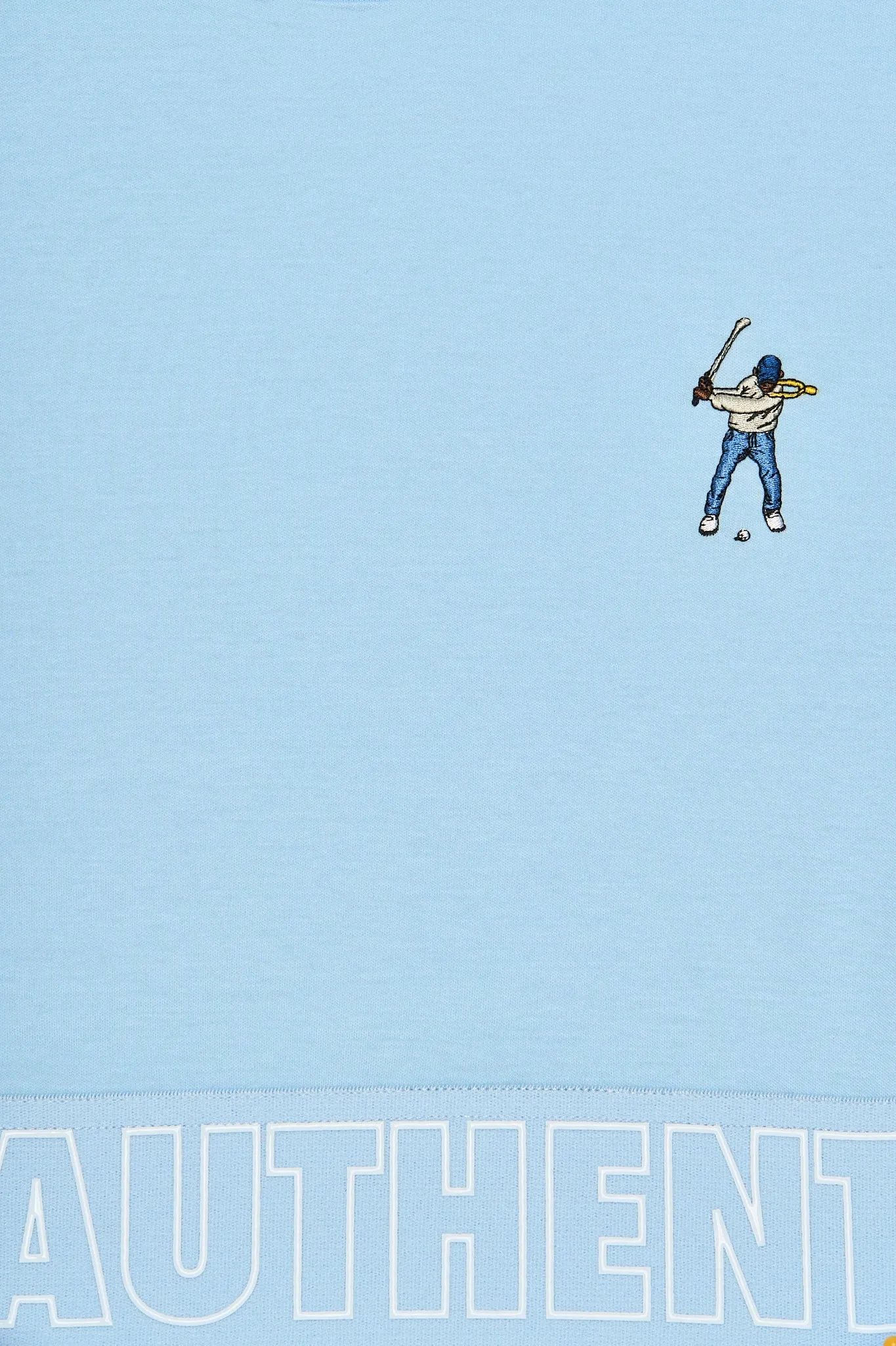 NonRestrictive Cut budget-friendly Clear Sky Women's L/S Banded Cropped Tee