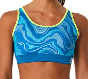 Asics Graphic Bra - Reborn Blue Printed Postpartum