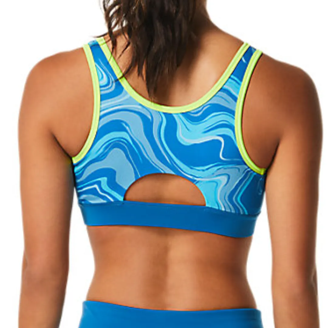 Asics Graphic Bra - Reborn Blue Outdoor Sports