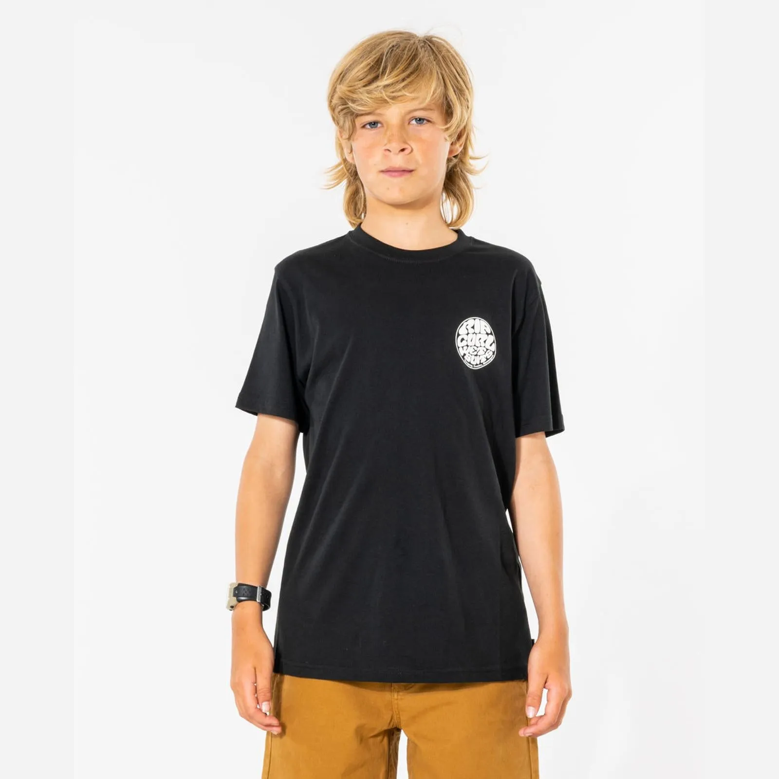 Rip Curl Kids Wetsuit Icon Short Sleeve T-Shirt Fashion and Comfort