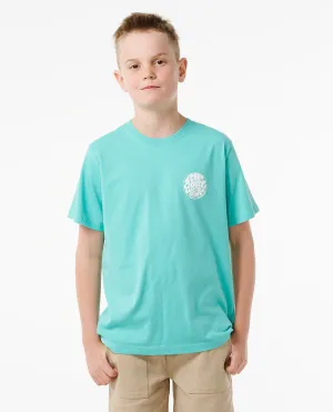 Rip Curl Kids Wetsuit Icon Short Sleeve T-Shirt Cool Weather Wear Cozy And Stylish