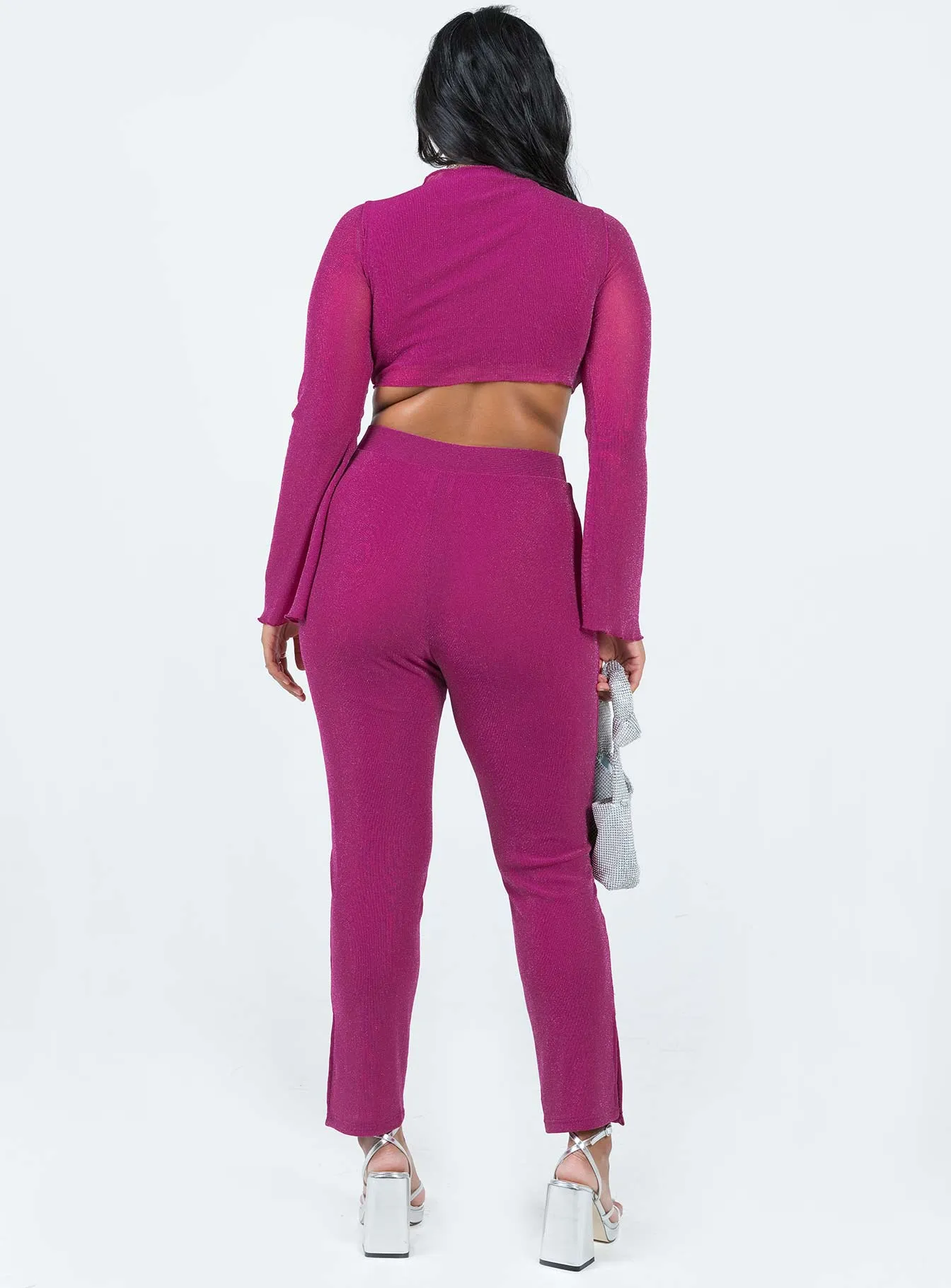 Water resistant coating Thelma Pants Pink