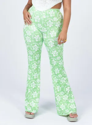 Keilee Pants Green Comfort Layer AntiStaticTreatment