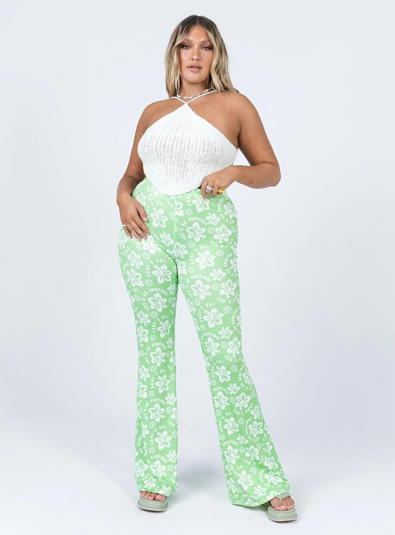 TearResistantMaterial Keilee Pants Green