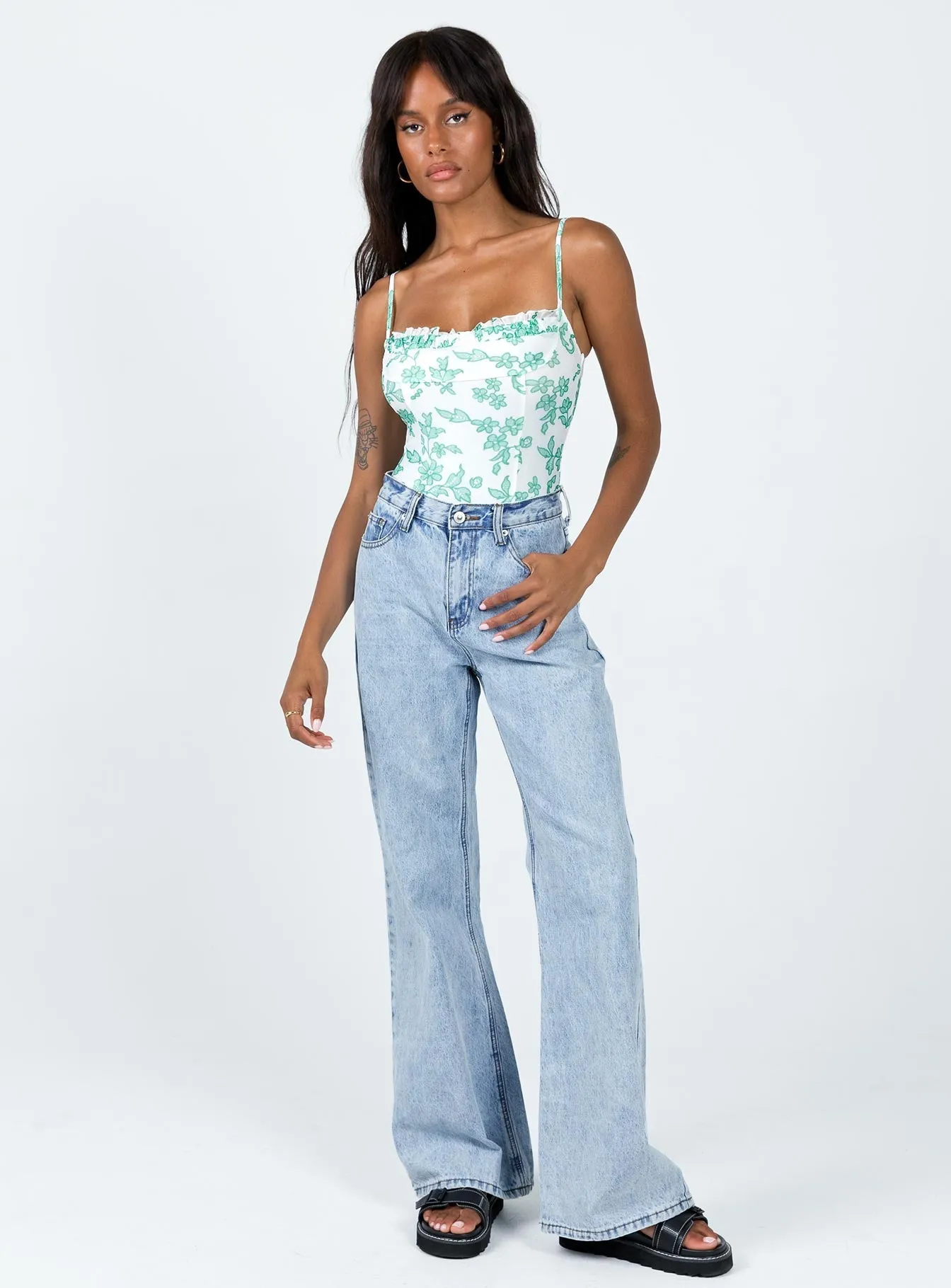 Jesson Bodysuit Multi short sleeve bodysuit