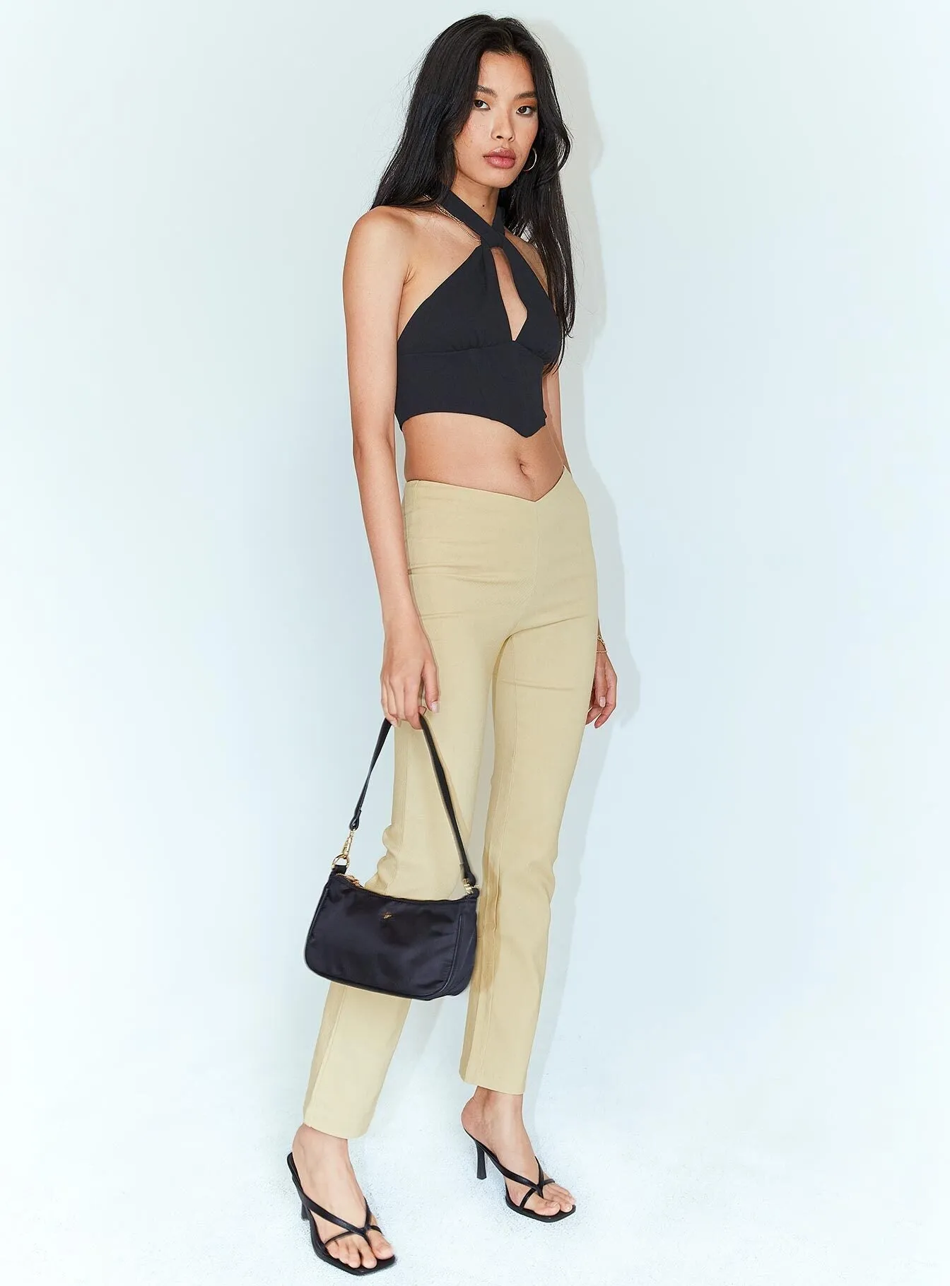 Zara Pant Beige Timeless Utility
