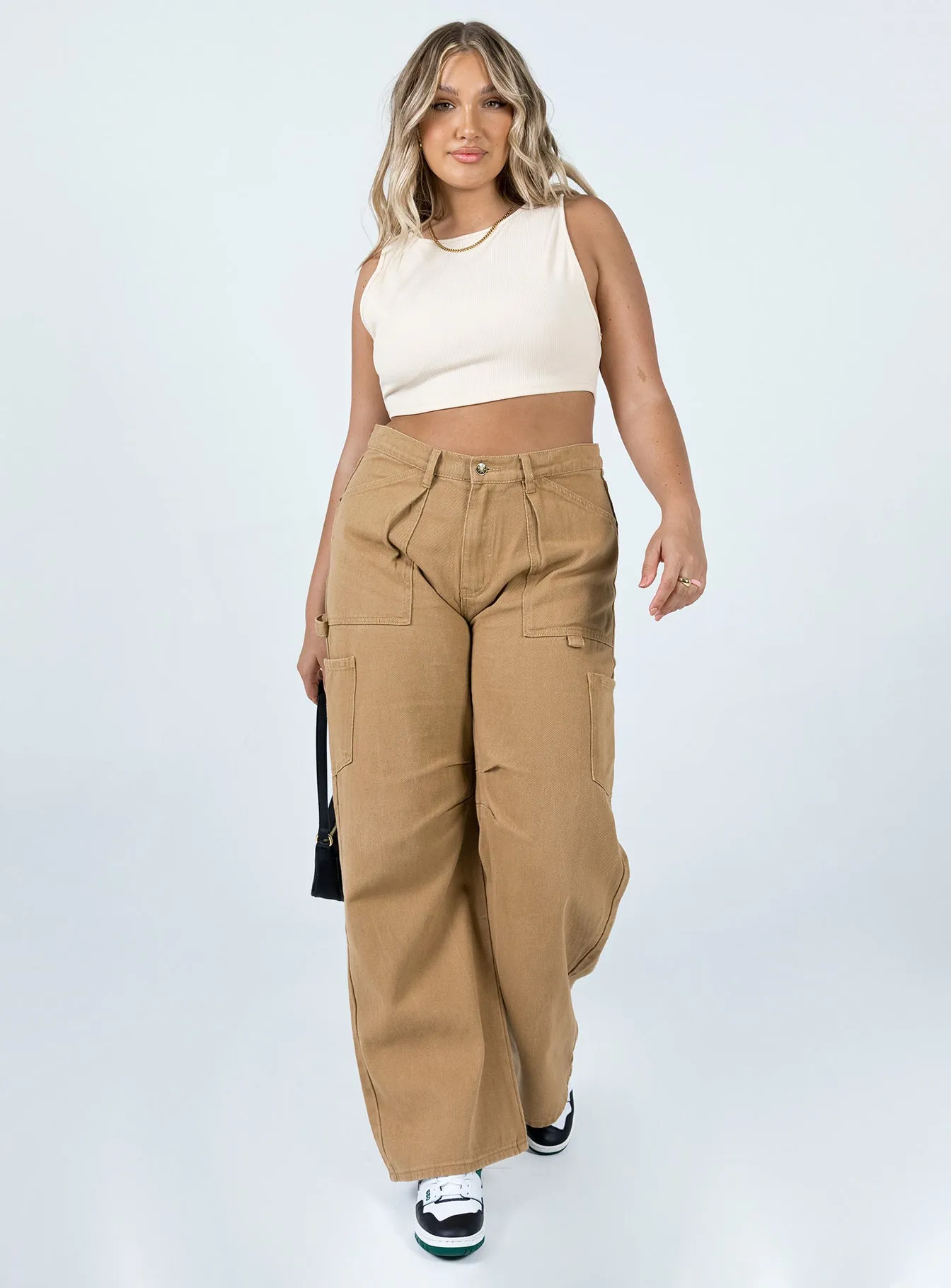 Miami Vice Pants Stone Sporty Layers