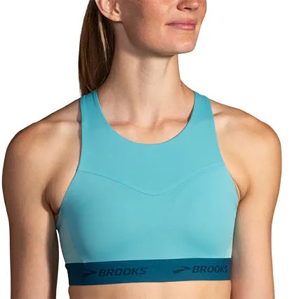 Cap-sleeved seams smooth material Women's Brooks Drive 3-Pocket Bra