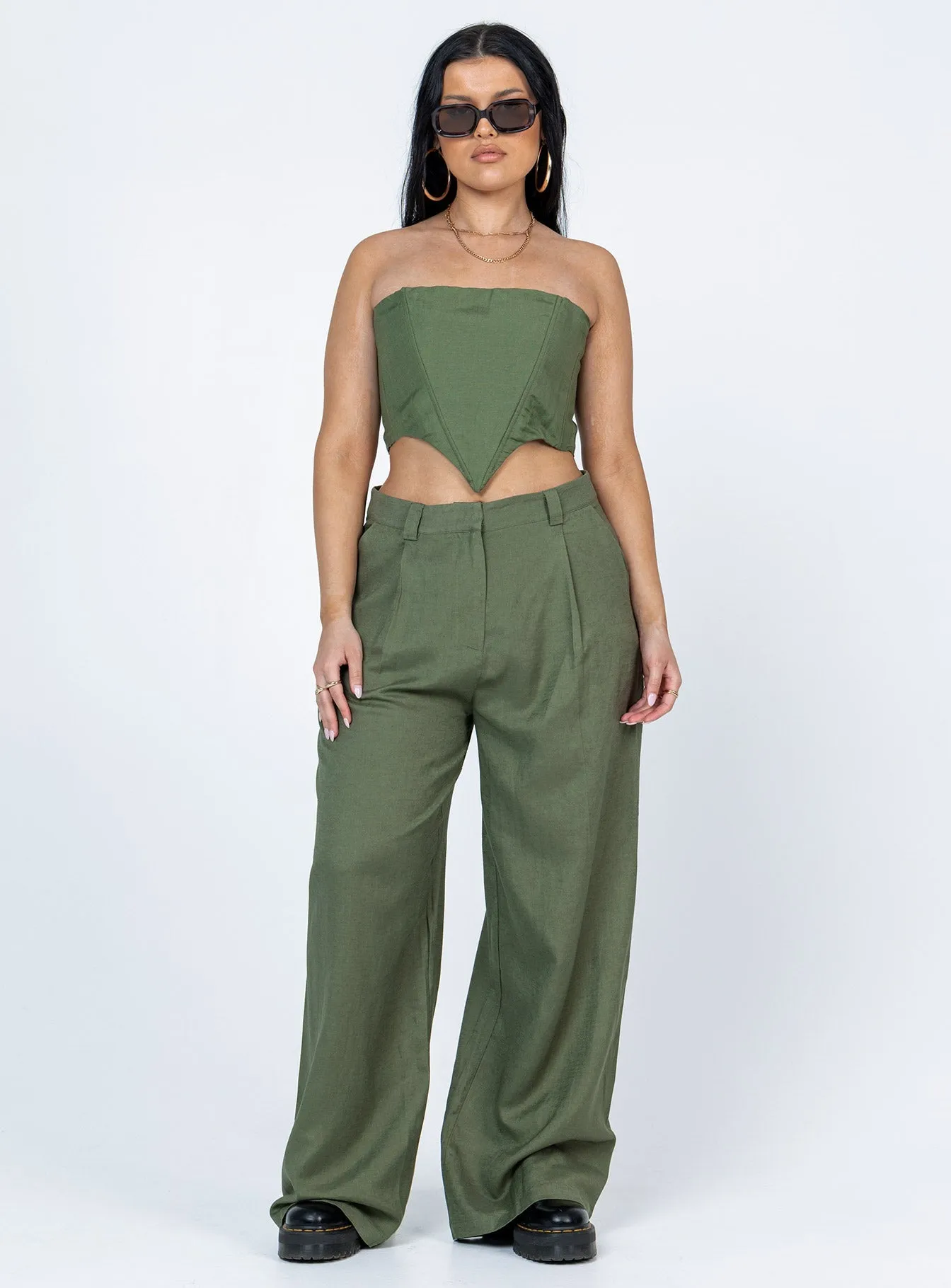 Comfortable Fabric La Quinta Pant Khaki