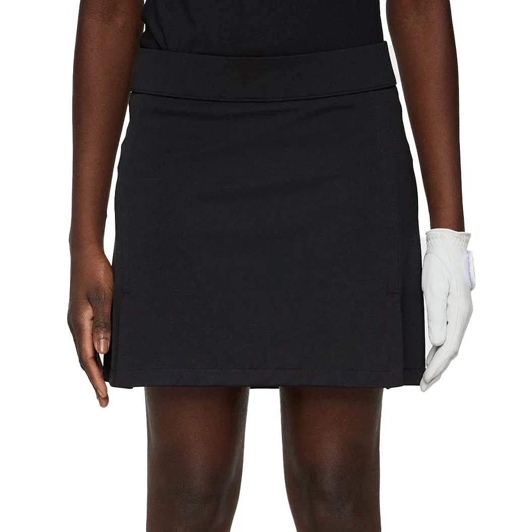 J.Lindeberg Women's Amelie Mid Golf Skirt - Black Cozy Vibes