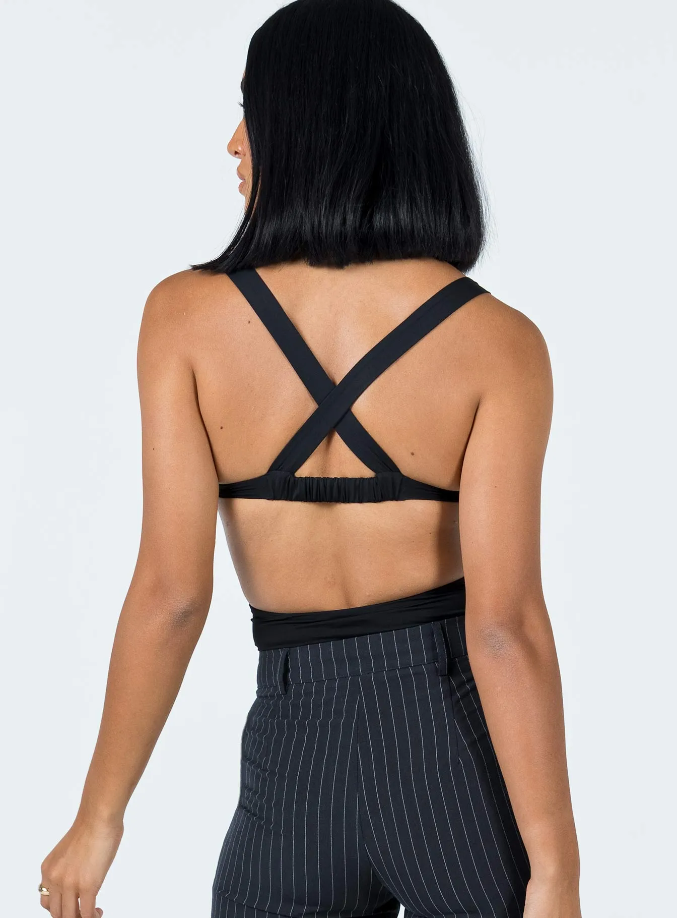 cotton bodysuit Vega Bodysuit Black