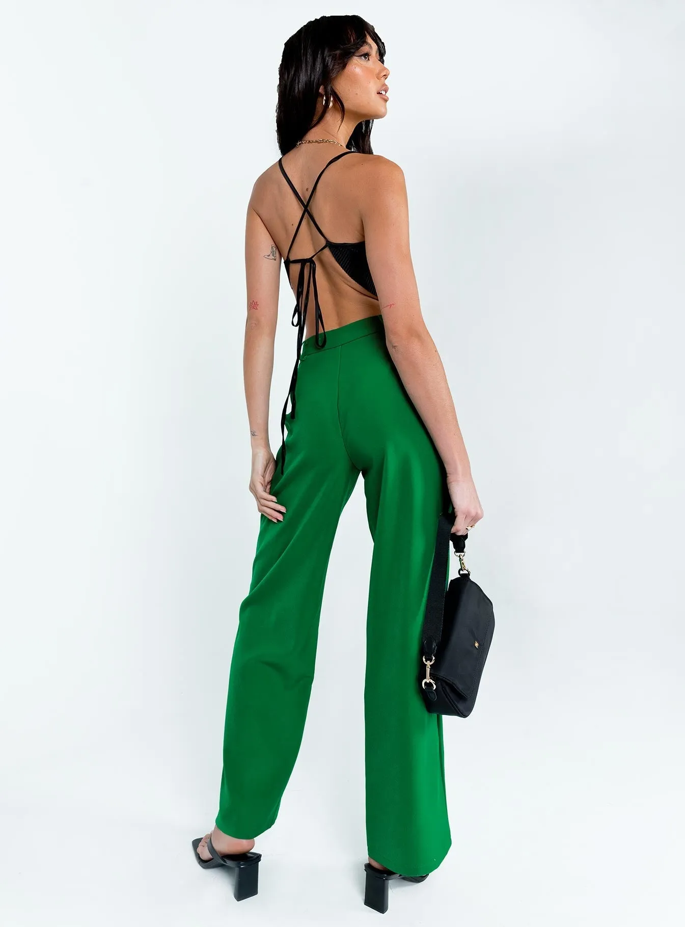 Archer Pants Apple Green Timeless Comfort Fit