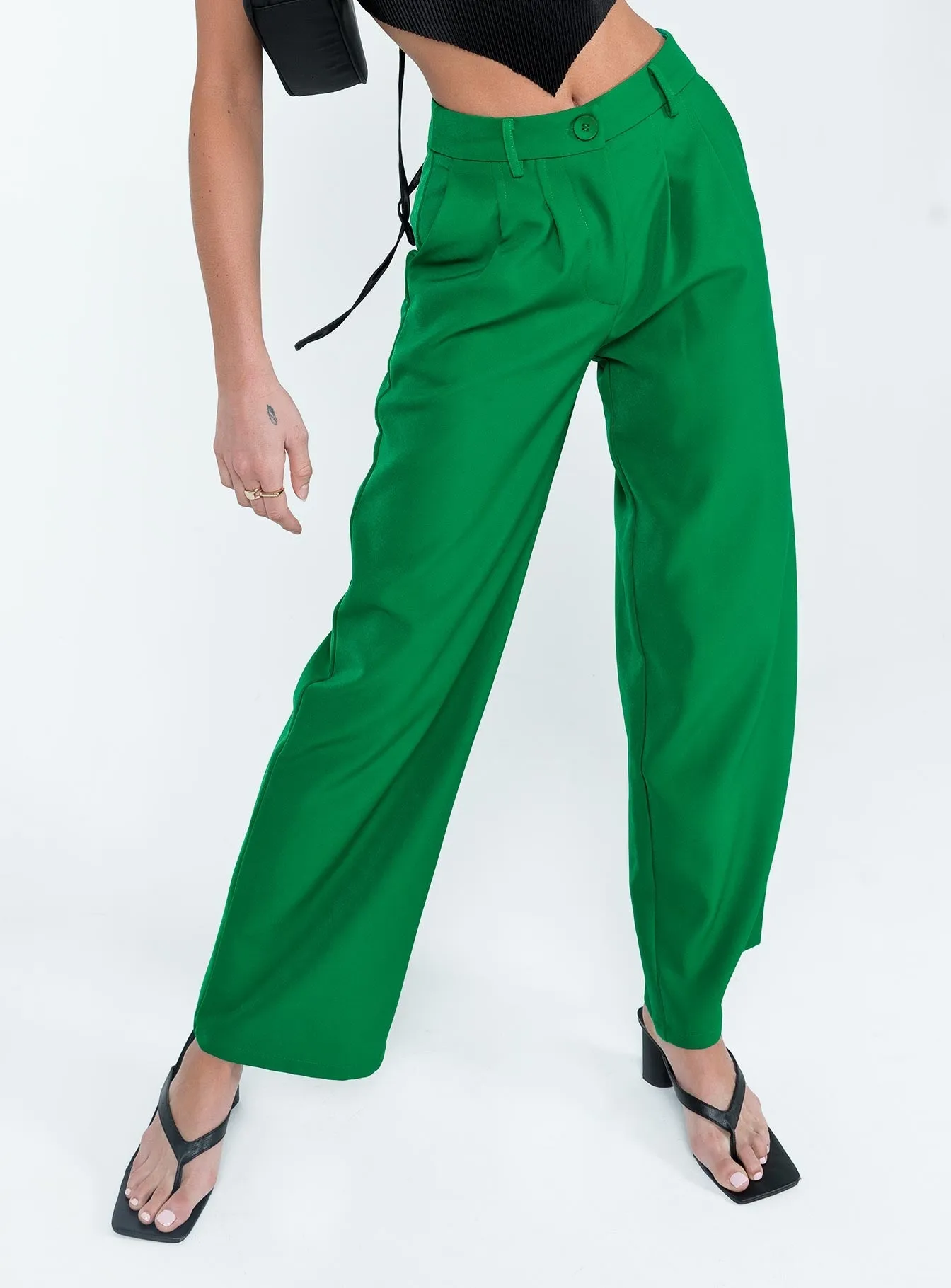 Archer Pants Apple Green Anti Static Lining High Density Weave