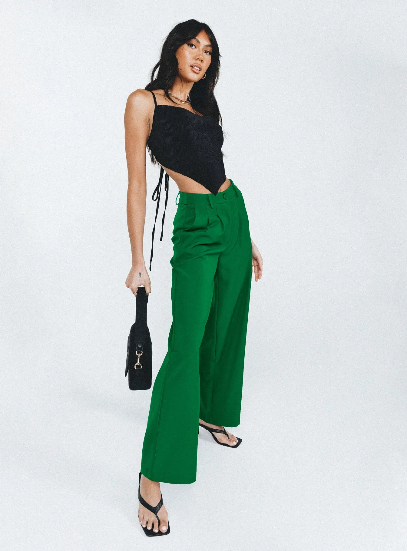 Archer Pants Apple Green Flexible Look Moisture Management