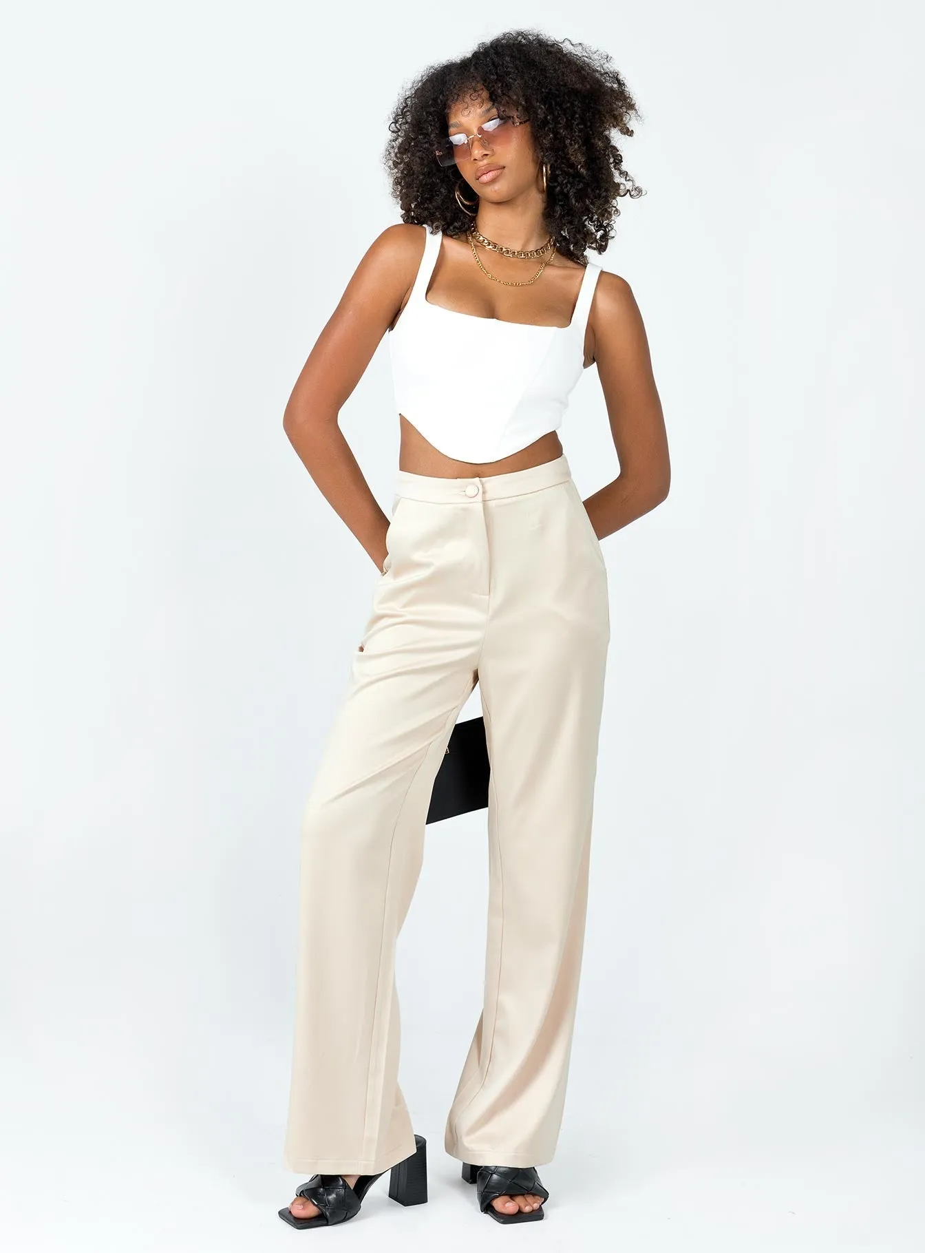 Vinnie Pants Cream Windproof Membrane
