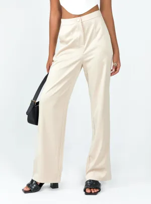 Neutral Look Adaptable Style Vinnie Pants Cream